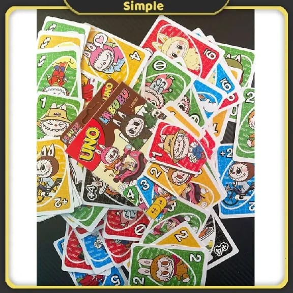 UNO LABuBu Card! Gathering Board Game Cards Children'S Fashion Toys Playing Cards Halloween Birthday For Friend Gifts - image 4