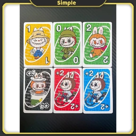 UNO LABuBu Card! Gathering Board Game Cards Children'S Fashion Toys Playing Cards Halloween Birthday For Friend Gifts - image 2