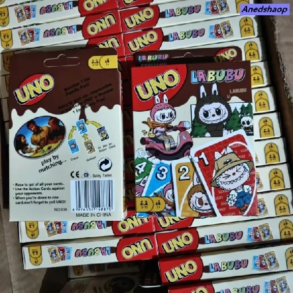 UNO LABuBu Card! Gathering Board Game Cards Children'S Fashion Toys Playing Cards Halloween Birthday For Friend Gifts - image 5