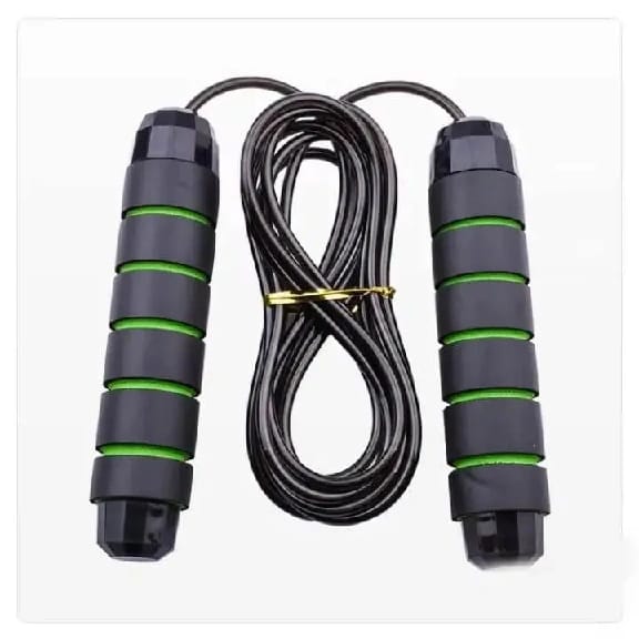 Adjustable Skipping Rope Tangle-Free Jump Rope Fitness Rope Sports Rope Steel Wire Rope For Skipping 9.8ft - image 1