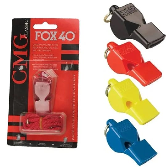 1 Pcs Whistle FOX40 Portable Sports Whistle Emergency Whistle ABS Material Referee Whistle For Camping Survival Basketball Football Lessons - image 1