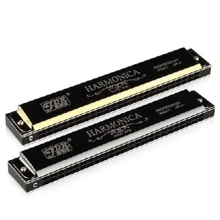 Harmonica 24 Hole 48 Tones C Key With Case, Diatonic Harmonica For Beginner, Adult, Kids - Musical Instruments - image 1