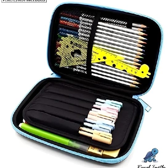 3D Marvel Avenger Designer EVA Embossed Jumbo Pencil Box For School Kids | Super Hero Action Figure Design With Stationery Compartments - Ironman/Spiderman/Captain (Random Character) - image 3