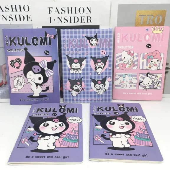 1 Pcs Kawai Anime A5 Cute Carton Notebook For All Kawai Fandom (A5 Size 104 Pages ) - image 3