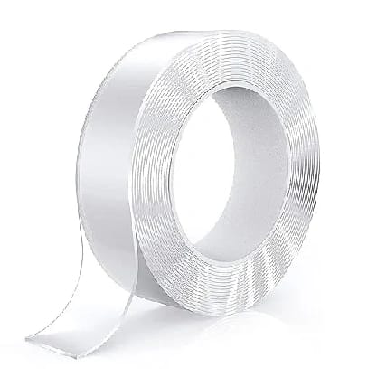 Nano Double Sided Tape, Multipurpose Super Sticky Gel Grip Mounting Tape, Washable, Reusable, No Residue, For Home & Office - image 1