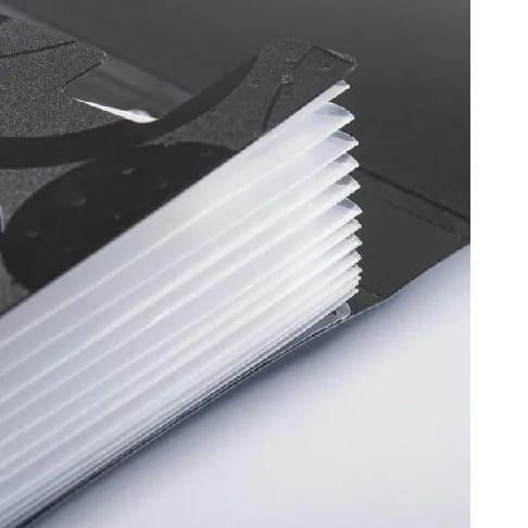 13 Pocket A4 Expanding File With Lock And Handle For School And Office (Multicolor) - image 3