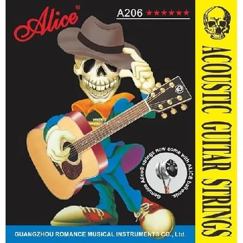 Alice Acoustic Guitar Strings Set ( No.1-No.6) - image 1