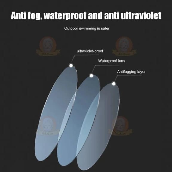 1 Pcs Universal Adult Large Frame Swimming Goggles, Waterproof And Anti Fog Swimming Goggles, High-Definition Swimming Goggles - image 3