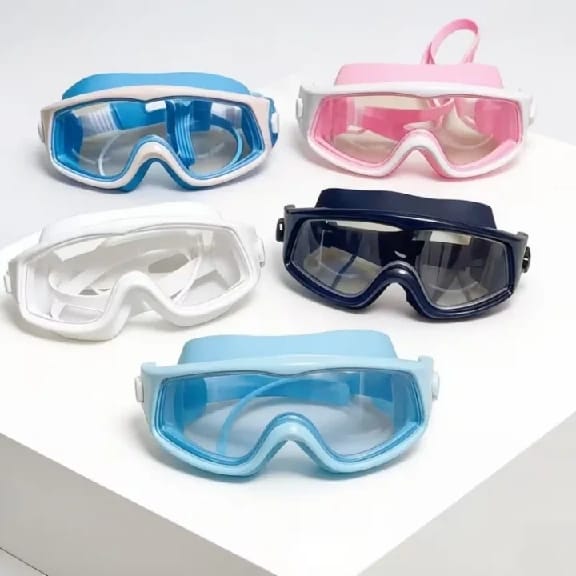 1 Pcs Universal Adult Large Frame Swimming Goggles, Waterproof And Anti Fog Swimming Goggles, High-Definition Swimming Goggles - image 1