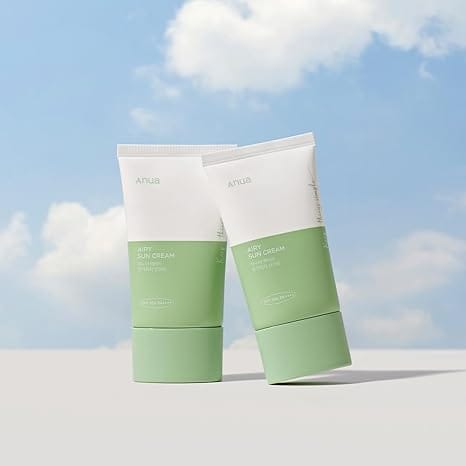 ANUA Airy Sun Cream spf 50+ PA+++| NO RESIDUE, MOISTUREIZD SKIN , LIGHT WEIGHT, NON-GREASY SUNSCREEN LIGHTWEIGHT, NON STICKY KOREAN SUNSCREEN KOREAN SKINCARE 50ML - image 5