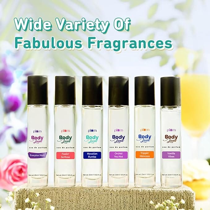 Plum BodyLovin' Vanilla Vibes Perfume | Long Lasting & Premium Warm Vanilla Fragrance | Luxury Perfume For Women | Sweet, Warm & Irresistible Notes of Vanilla | Travel-Friendly | High On Fun 15 ml - image 4