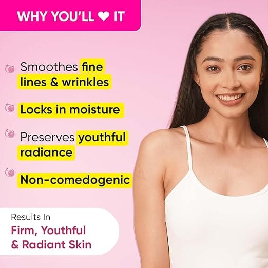 Dot & Key Night Reset Retinol + Ceramide Night Cream | Anti Aging Cream For Women & Men | Reduces Fine Lines & Wrinkles | Oil Free & Non Sticky Moisturizer | For Glowing Youthful Skin | For All Skin Types | 60ml - image 3
