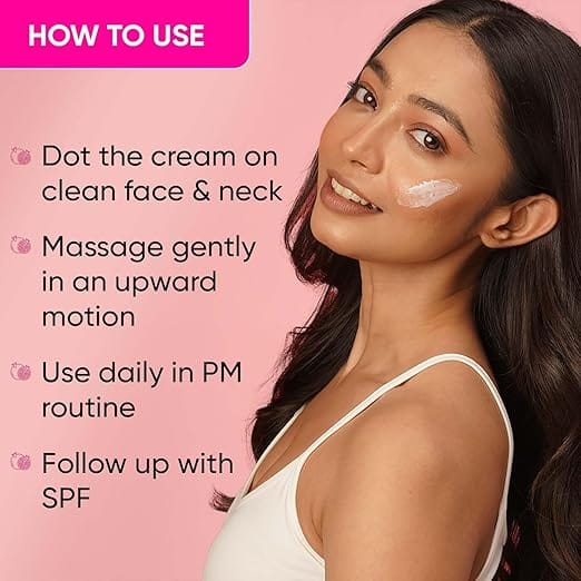 Dot & Key Night Reset Retinol + Ceramide Night Cream | Anti Aging Cream For Women & Men | Reduces Fine Lines & Wrinkles | Oil Free & Non Sticky Moisturizer | For Glowing Youthful Skin | For All Skin Types | 60ml - image 4