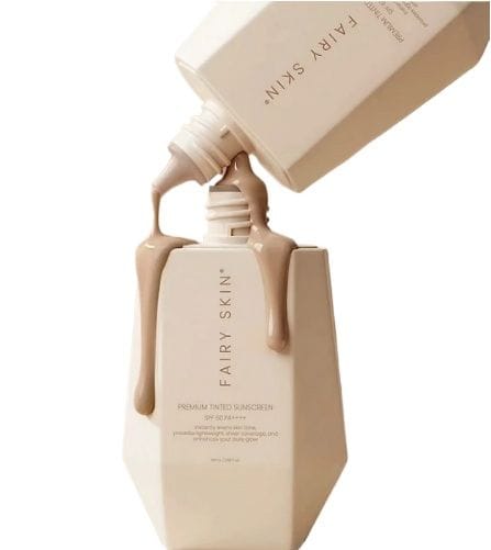 Fairy Skin Tinted Sunscreen SPF 50 PA ++++ Sheer Coverage | 50 Gm | Made in Philippines | Premium Tinted Sunscreen - By Allure Cosmetics - image 2