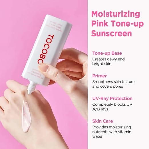TOCOBO Vita Tone Up Sun Cream SPF50+ PA++++ 2.82oz / 50ml | Natural Ingredients Moist Vitamin Sunscreen | Vegan Sunscreen for Face - image 5