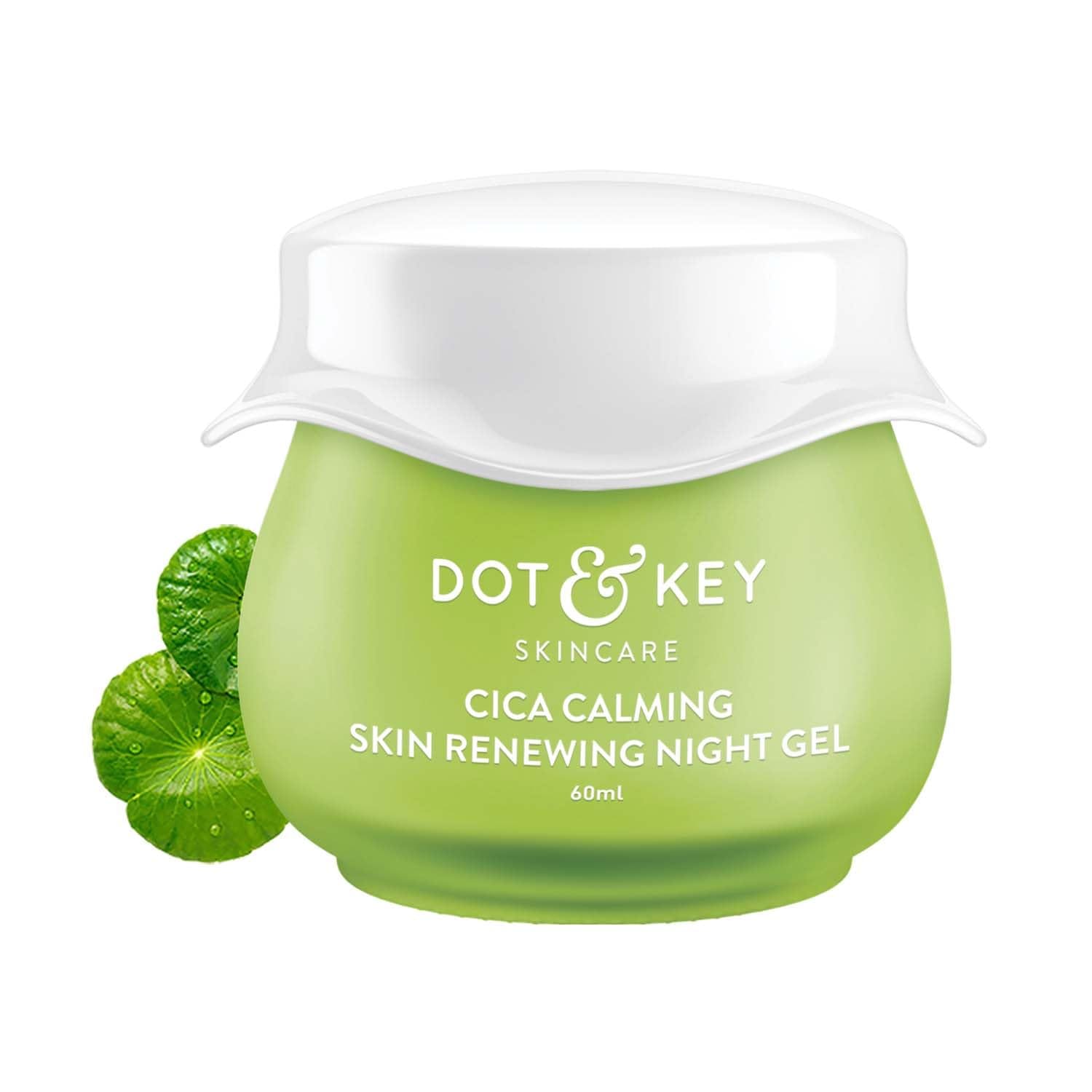 Dot & Key CICA Calming Skin Renewing Night Gel with Niacinamide, Green Tea & Hyaluronic 60ml - image 1