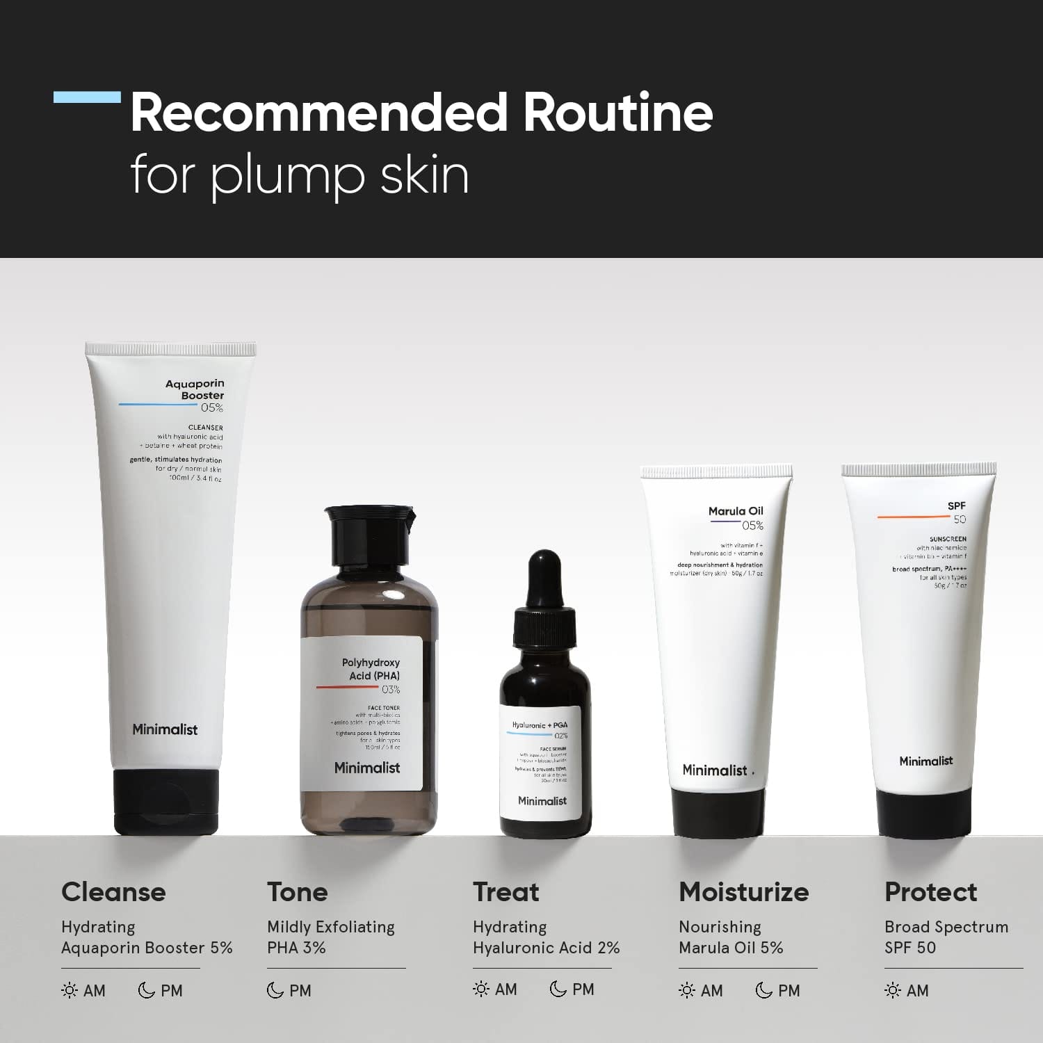 Minimalist 2% Hyaluronic Acid + PGA Serum for Intense Hydration, Glowing Skin & Fines Lines 30ml - image 3
