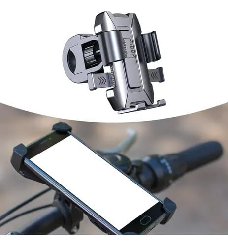 W50 360° Shockproof Motorcycle & Bike Phone Holder - image 4