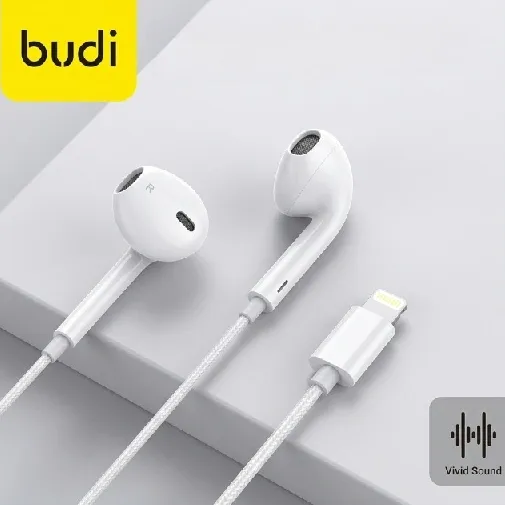 Budi EP20LW Lightning True Sound In-Ear Wired Earphone - image 1