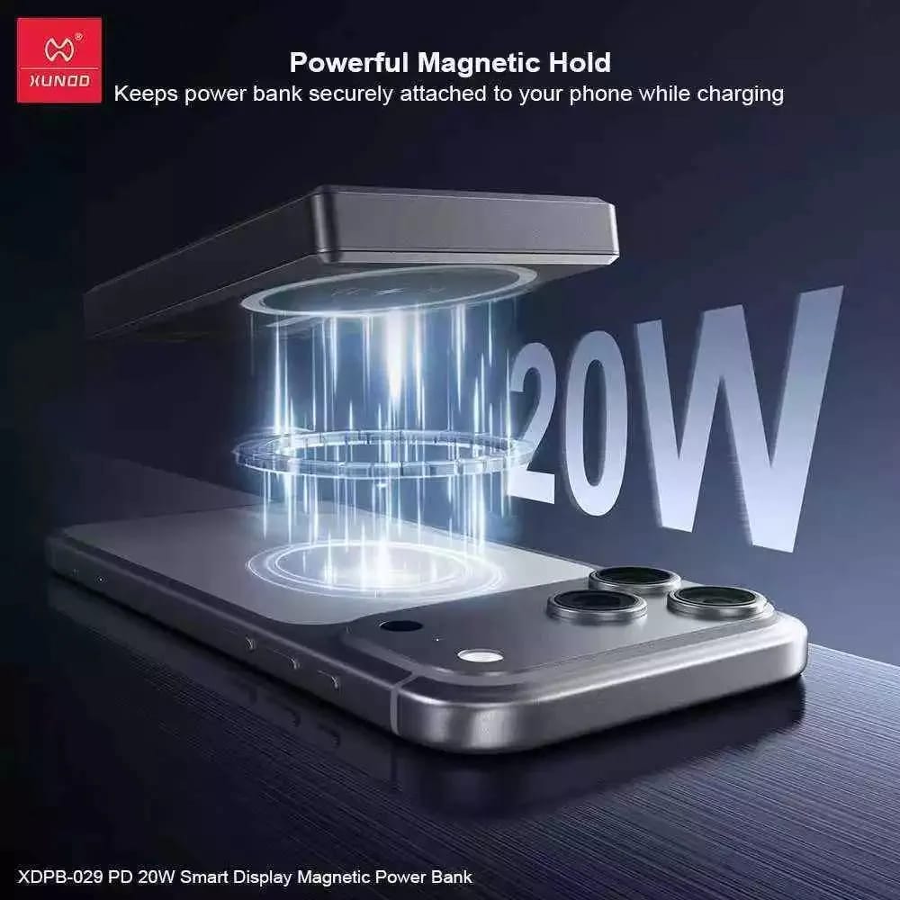 XUNDD XDPB 029 PD 20W Smart Display Magnetic Power Bank - image 2