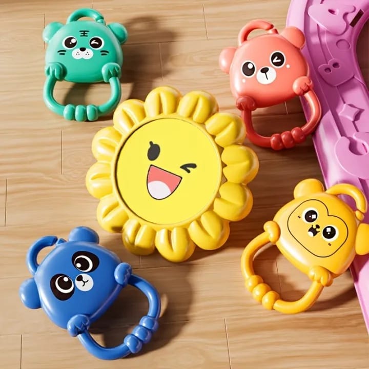 Baby Play Gym Piano Kick And Play Mat Light & Music Baby Toy 0-12 Month - image 3