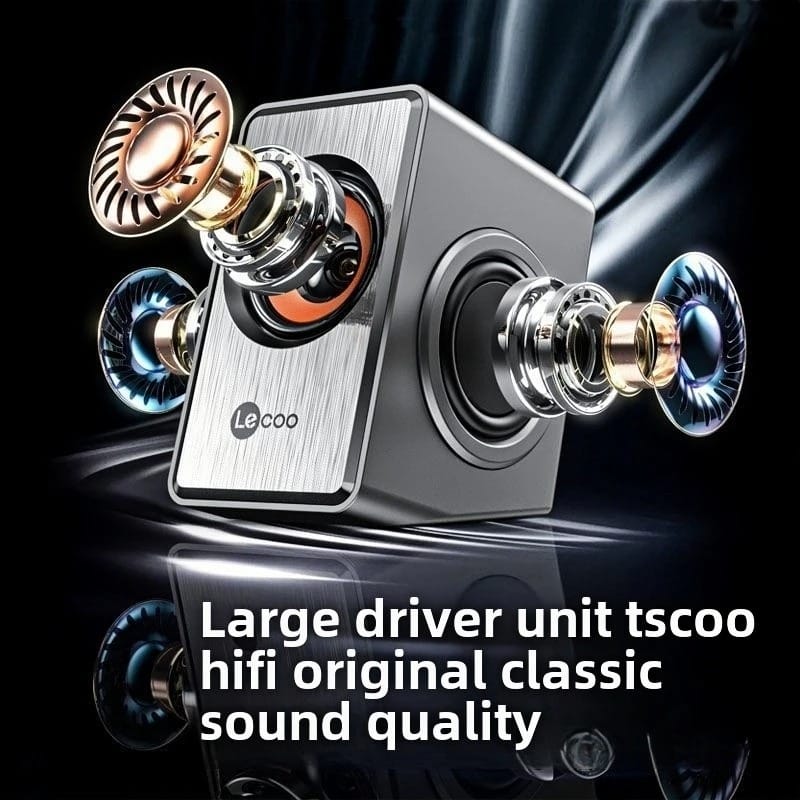 Lenovo Lecoo DS151 Audio Desktop Computer Speaker Wired USB Multimedia - image 3