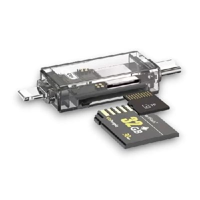 Go Des GD DK007 2 In 1 Mobile Card Reader OTG - image 1