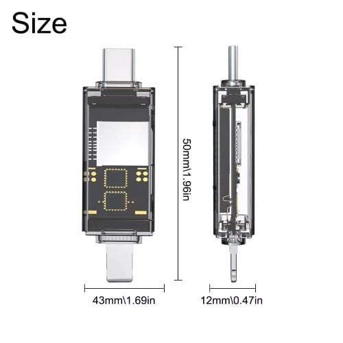 Go Des GD DK007 2 In 1 Mobile Card Reader OTG - image 2