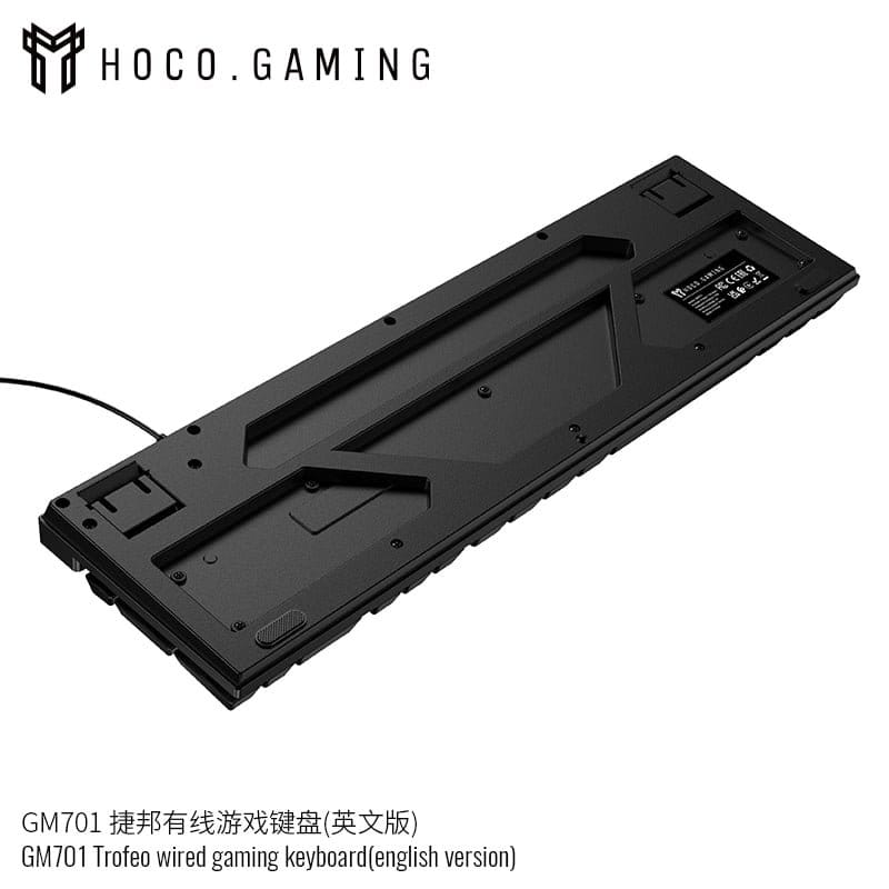 Hoco GM701 Trofeo Powerful RGB Wired Gaming Keyboard - image 4
