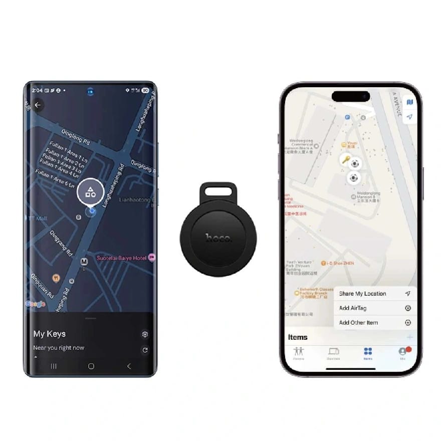 Hoco E101 Easy To Find Dual Anti-Lost Bluetooth Locator – Compatible With IOS & Android - image 2