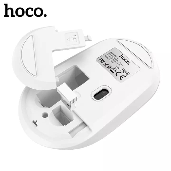 Hoco GM14 Wireless 2.4Ghz Home & Office 1200DPI, Wireless Mouse For Mouse For Laptop - image 3