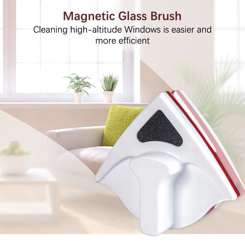 Magnetic Double Sided Glass Cleaner Brush For Windows - image 4