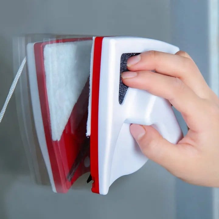 Magnetic Double Sided Glass Cleaner Brush For Windows - image 2