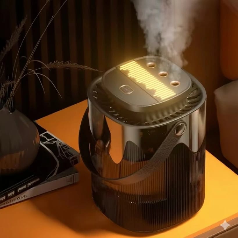 3 Liter Cool Mist Humidifier With 3 Outlets One-Touch Control & Auto Shut-Off - image 1