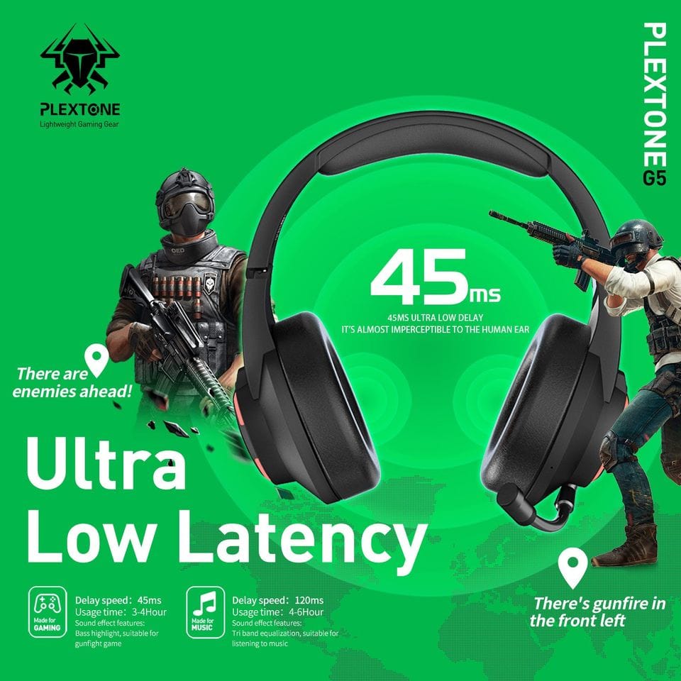 Plextone G5 Bluetooth Foldable Gaming Wireless Headset - image 3