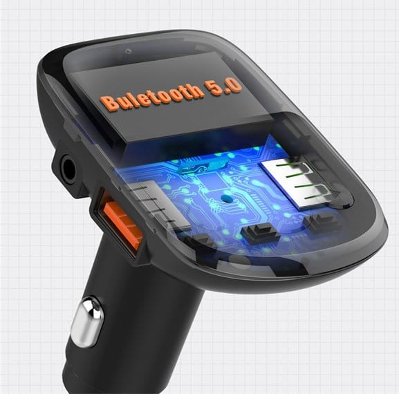 LDNIO C706Q 25W Bluetooth 5.0 Player Car Charger - image 2