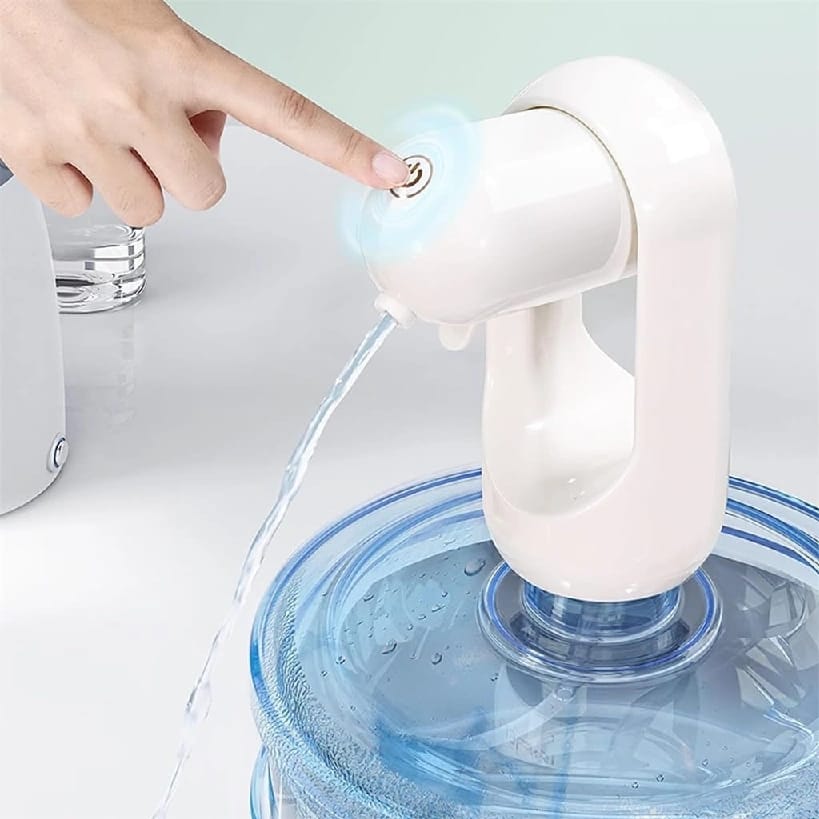 Portable Electric Jar Water Pump Type C USB Rechargeable Foldable Water Dispenser - image 1