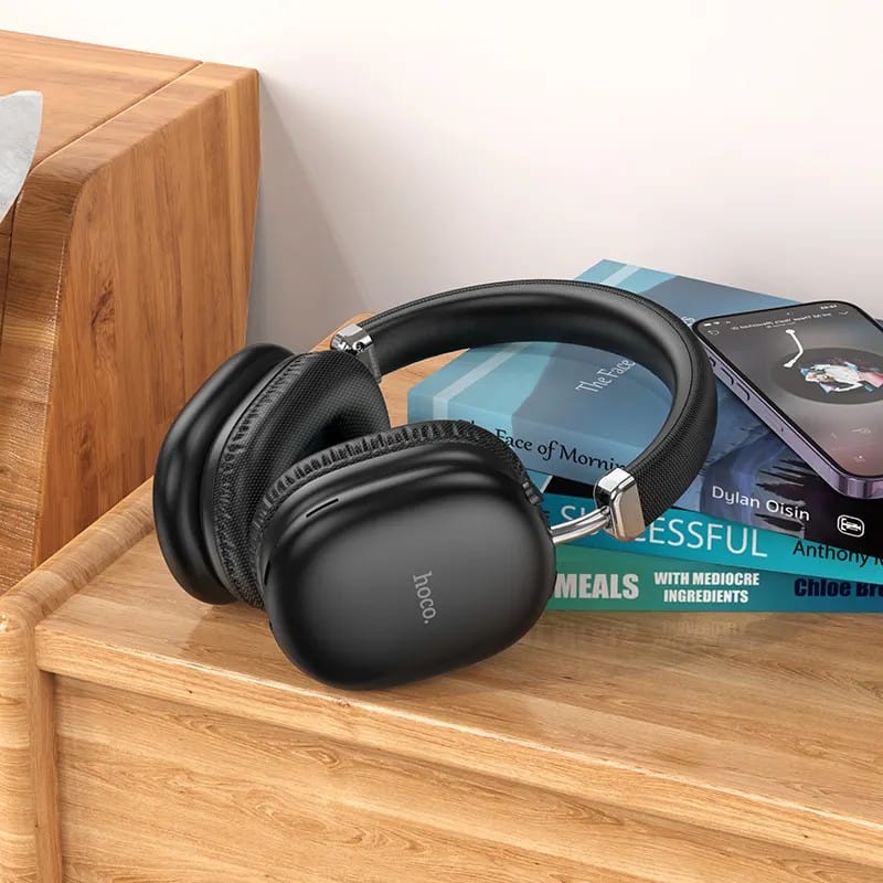 Hoco W35 Max Wireless Bluetooth Headphone Headphone 90 Hours Backup - image 2