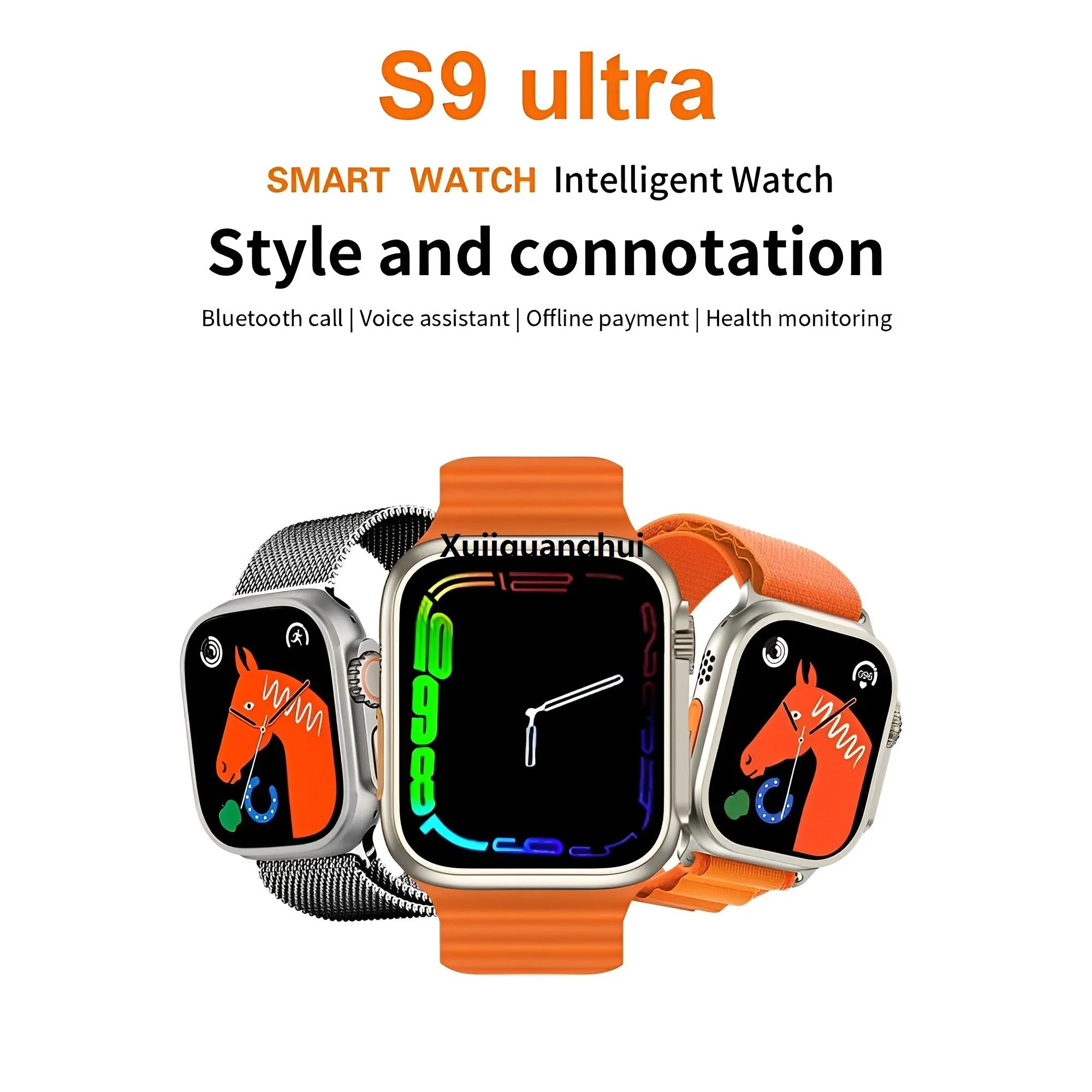 S9 Ultra 4G Smartwatch With SIM Support & Dual Camera - image 3
