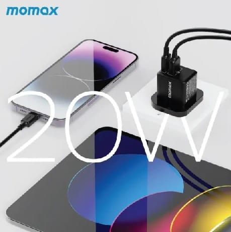 Momax UM36UK ONEPLUG 20W 2-Port Mini Charger - image 1