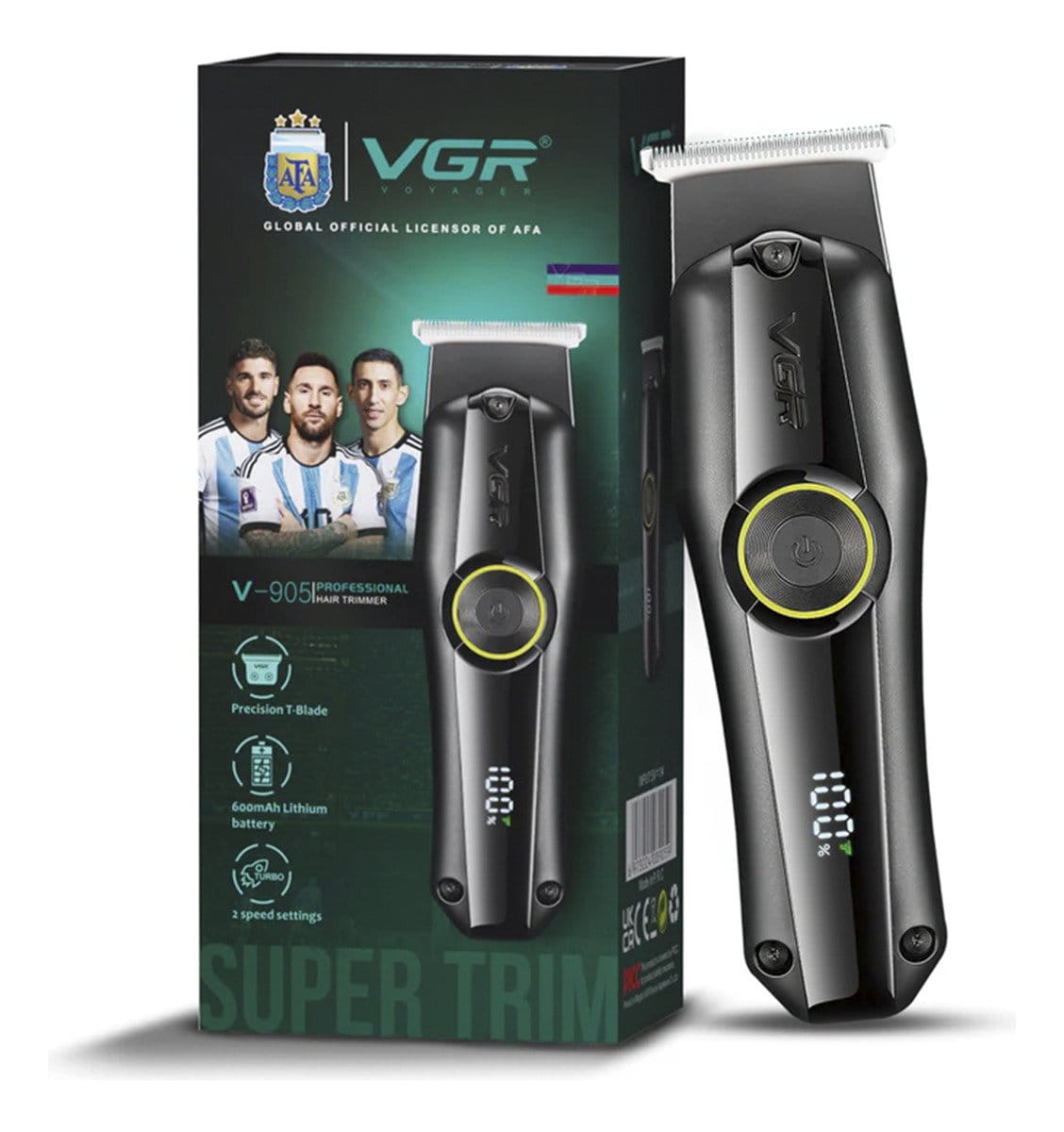 VGR V905 T-Blade Hair Trimmer & Zero-Cut Beard Grooming Machine - image 4