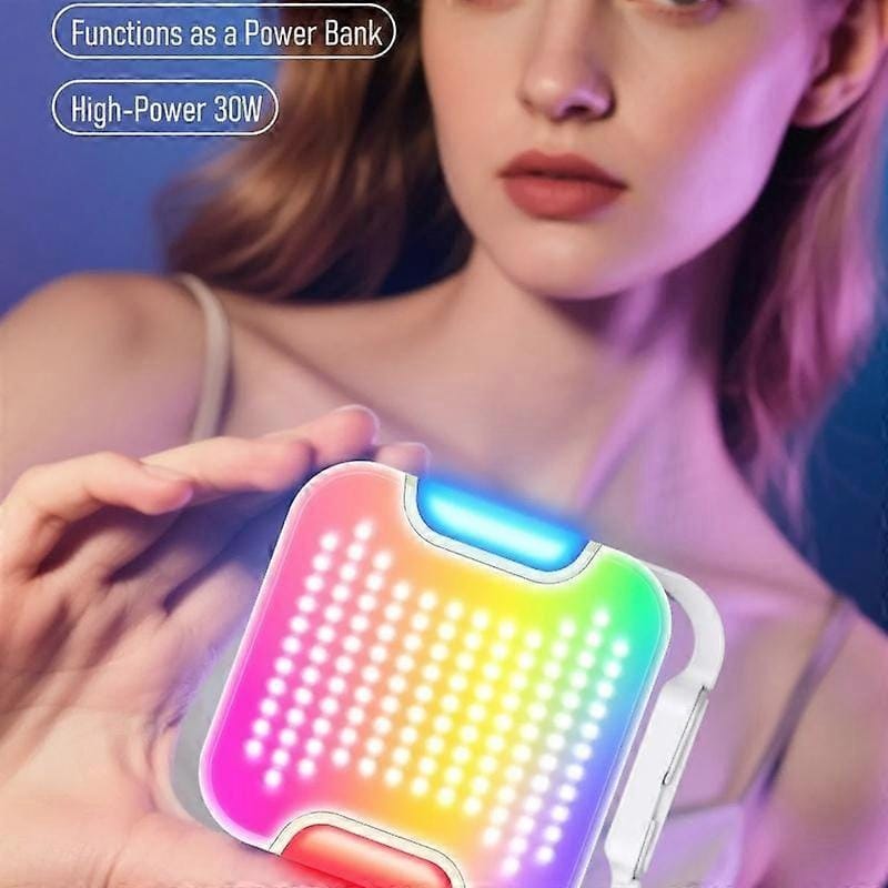 JMARY FM428 RGB Magnetic Fill Light – Portable RGB LED Light For Photography & Videography - image 2