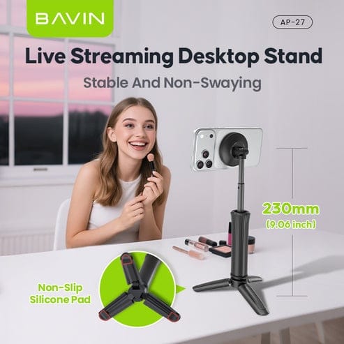 BAVIN AP27 Magnetic Phone Holder Stand With Adjustable Bracket - image 5
