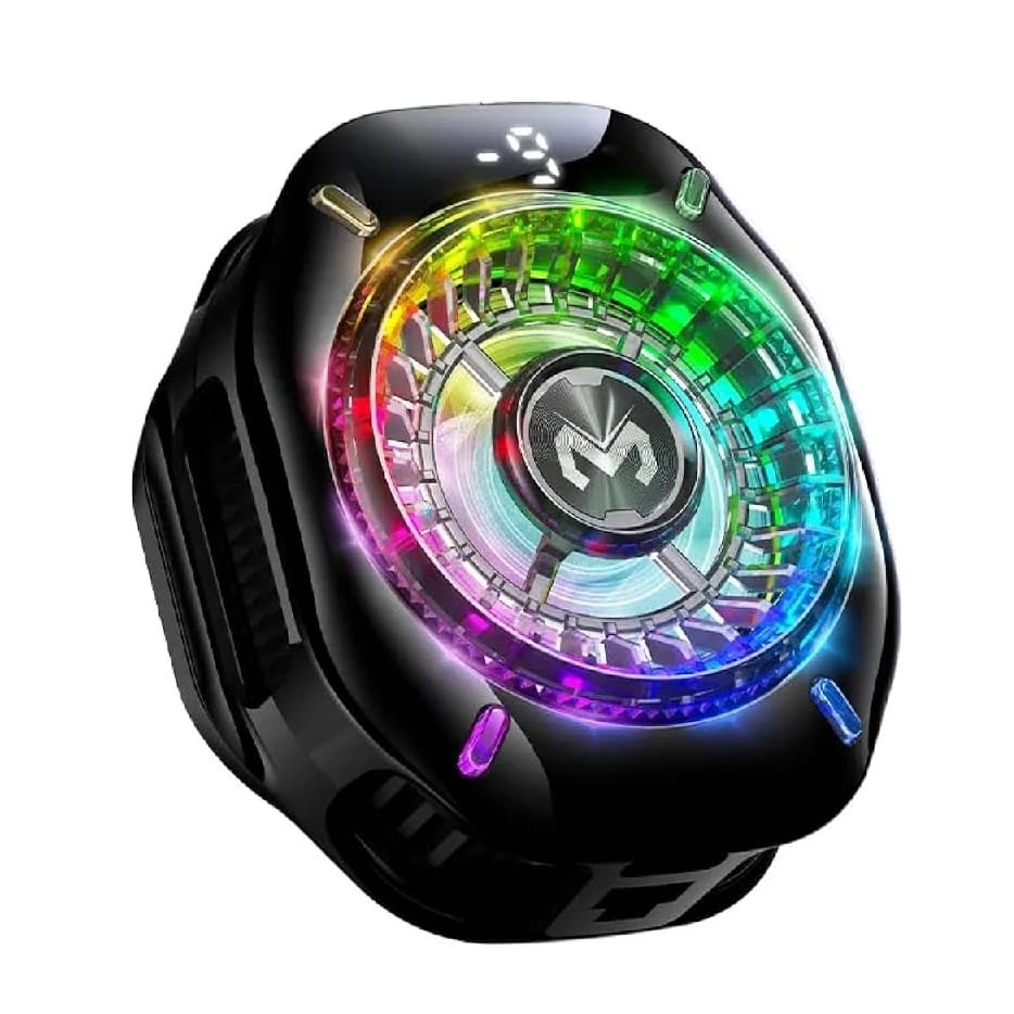 Memo CX10 Mobile Cooler With Circular RGB Lighting - image 1