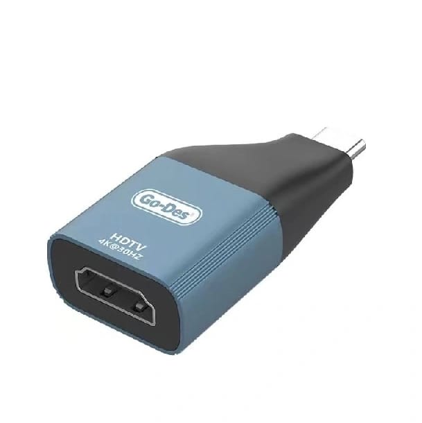 Go Des GD CT062 HDMI To Type-C Converter OTG 4K@30Hz - image 1