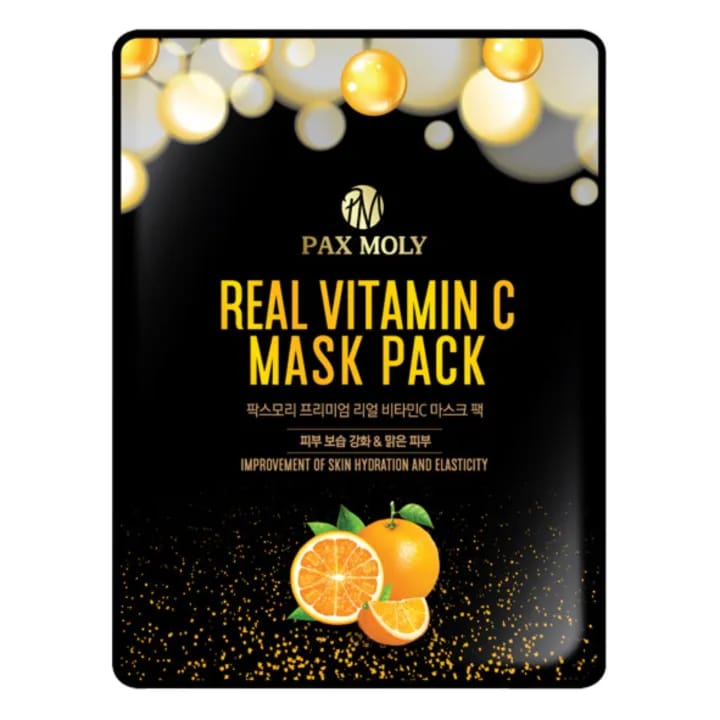 Pax Moly ( 5 Sheet) Real Vitamin C Mask Pack, 25Gm - image 1