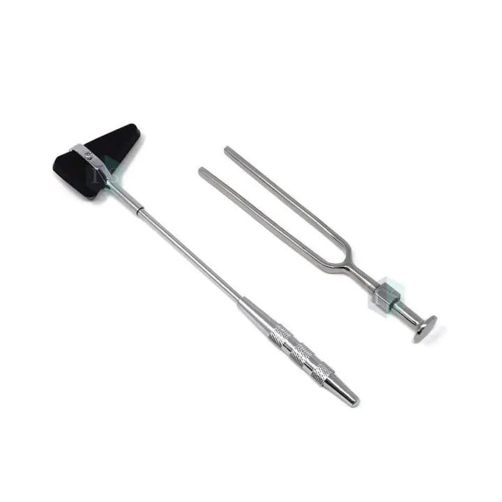 Percussion Knee Hammer Taylor Model + Tuning Fork (256Hz)