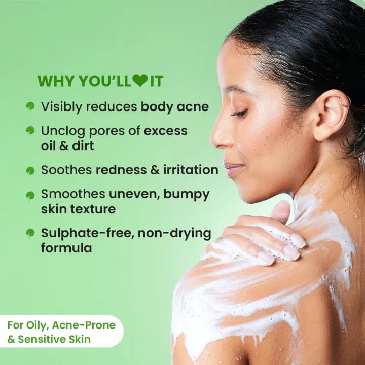 Dot & Key Cica & 1% Salicylic Daily Exfoliating Shower Gel | Reduces Body Acne | 250ml - image 3