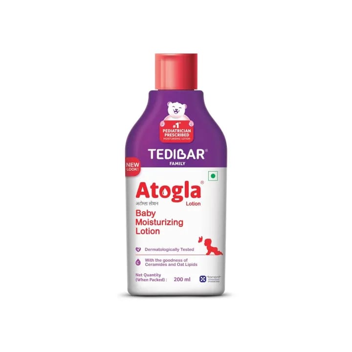 Atogla Lotion For Baby 200Ml Protects Against Rashes & Prevents Skin Irritation - image 1