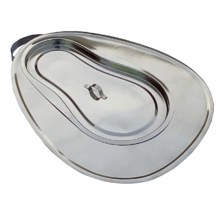 Stainless Steel Bed Pan For Male And Female (Bed Pan)